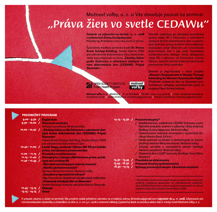 pozvanka_seminar_cedaw_nov2008_moznost-volby