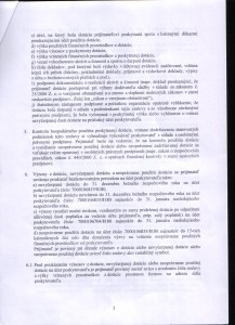 Zmluva o poskytnutí dotácie k žiadosti č. 258/2013