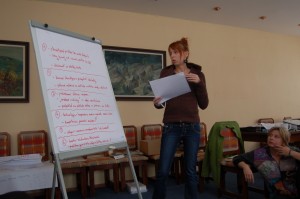 DSC Rodový tréning „Rodová rovnosť“ pre začínajúcich a potenciálnych aktivistov a aktivistky, 2011